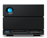 LaCie 2Big Dock 16TB V2 Thunderbolt 3 Czarny - 1066361 - zdjęcie 1
